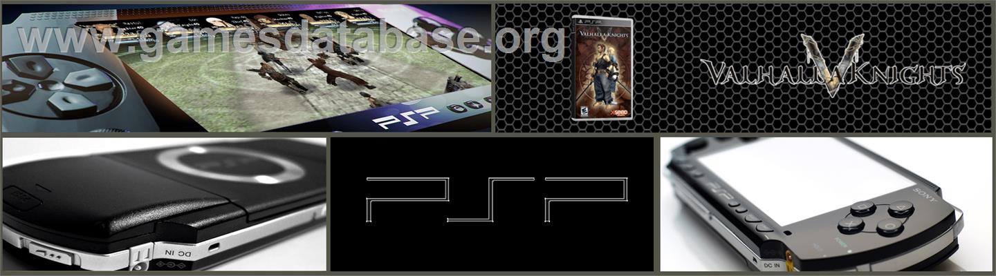 Valhalla Knights - Sony PSP - Artwork - Marquee
