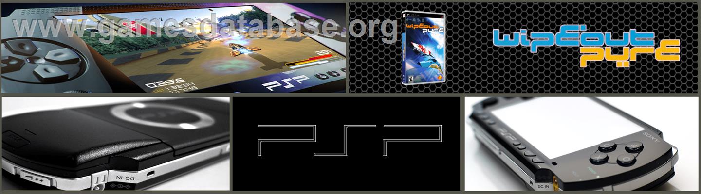 WipEout Pure - Sony PSP - Artwork - Marquee