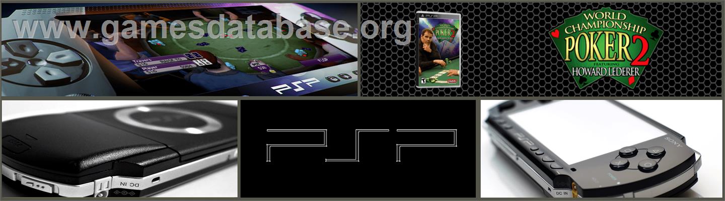 World Championship Poker 2 featuring Howard Lederer - Sony PSP - Artwork - Marquee