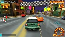 In game image of Asphalt: Urban GT 2 on the Sony PSP.