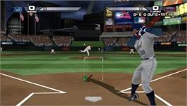 In game image of Bigs, The on the Sony PSP.