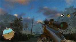 In game image of Cabela's North American Adventures on the Sony PSP.
