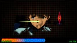 In game image of Evangelion Shin Gekijouban - 3nd Impact on the Sony PSP.