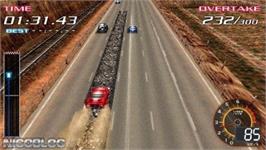 In game image of Everybody's Stress Buster on the Sony PSP.
