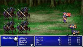 In game image of Final Fantasy 2 on the Sony PSP.