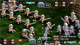 In game image of Generation of Chaos on the Sony PSP.