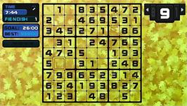 In game image of Go! Sudoku on the Sony PSP.