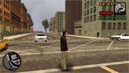 In game image of Gta - Liberty City Stories on the Sony PSP.