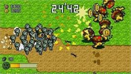 In game image of Half-minute Hero on the Sony PSP.