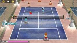In game image of Hot Shots Tennis - Get A Grip on the Sony PSP.