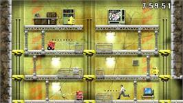 In game image of Impossible Mission on the Sony PSP.