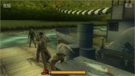 In game image of Indiana Jones And The Staff Of Kings on the Sony PSP.