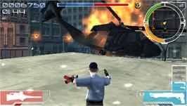 In game image of Infected on the Sony PSP.