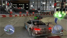 In game image of Juiced 2: Hot Import Nights on the Sony PSP.