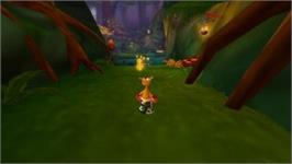 In game image of Kao Challengers on the Sony PSP.