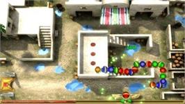 In game image of Luxor Pharaoh's Challenge on the Sony PSP.