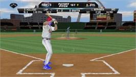 In game image of Major League Baseball 2k12 on the Sony PSP.
