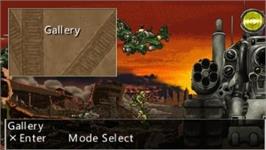 In game image of Metal Slug Anthology on the Sony PSP.