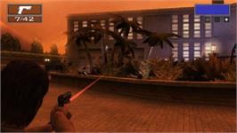 In game image of Miami Vice - The Game on the Sony PSP.
