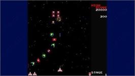 In game image of Namco Museum on the Sony PSP.
