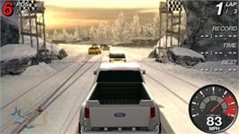 In game image of Off Road on the Sony PSP.
