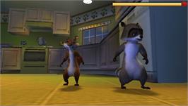 In game image of Over the Hedge: Hammy Goes Nuts on the Sony PSP.