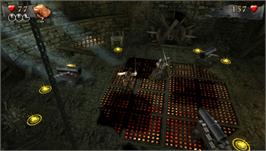 In game image of Pirates of the Caribbean: At World's End on the Sony PSP.