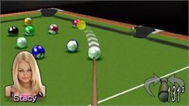 In game image of Pocket Pool on the Sony PSP.
