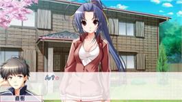In game image of Sakura Sakura - Haru Urara on the Sony PSP.