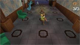 In game image of Scooby Doo - Whos Watching Who on the Sony PSP.