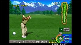 In game image of Snk Arcade Classics Volume 1 on the Sony PSP.