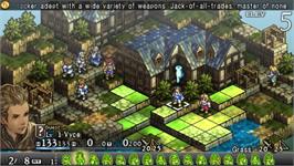 In game image of Tactics Ogre - Let Us Cling Together on the Sony PSP.
