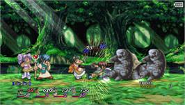 In game image of Tales of Phantasia on the Sony PSP.