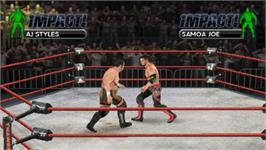 In game image of Tna Impact! - Cross The Line on the Sony PSP.