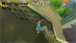 In game image of Tony Hawk's Underground 2: Remix on the Sony PSP.
