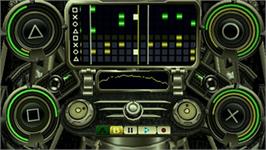 In game image of Traxxpad on the Sony PSP.