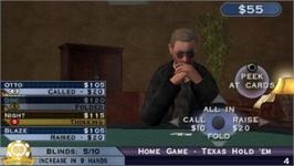 In game image of World Series Of Poker - Tournament Of Champions 2007 Edition on the Sony PSP.