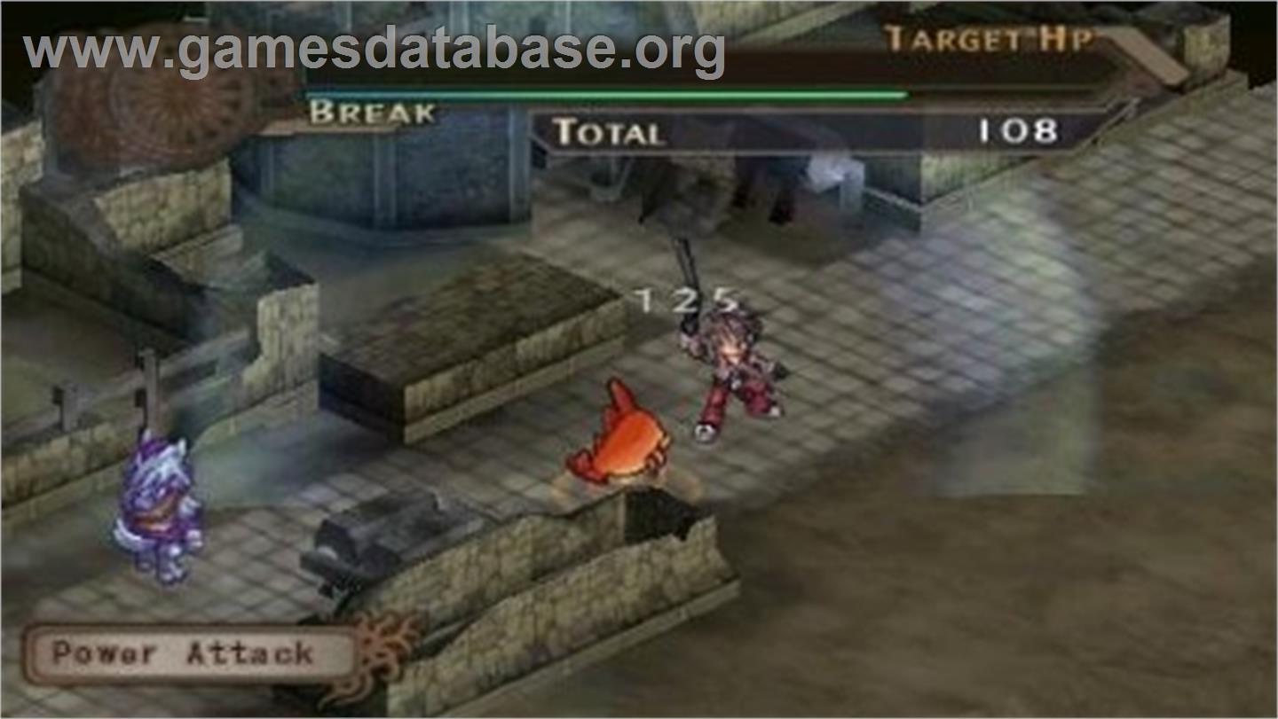 Blazing Souls Accelate - Sony PSP - Artwork - In Game