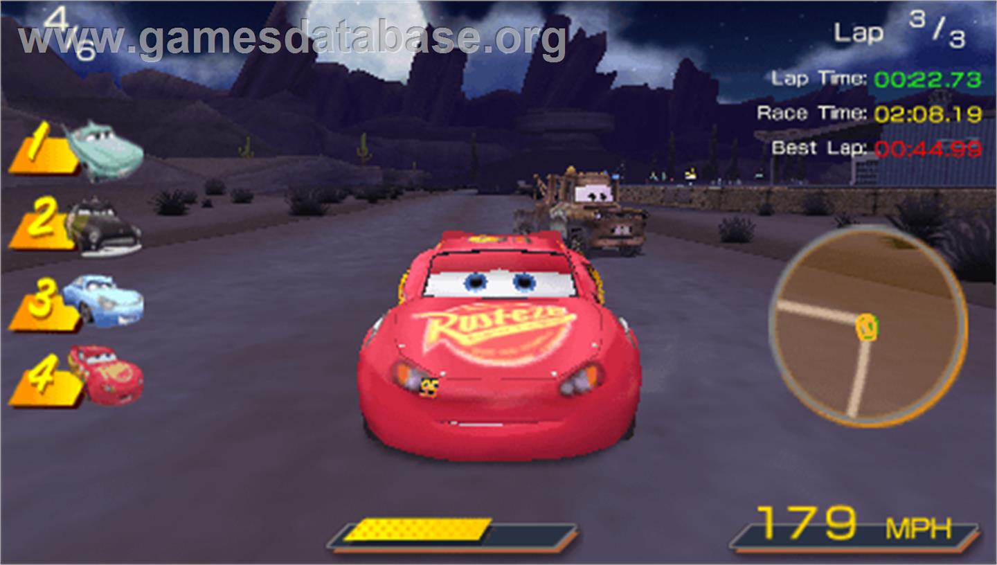 Cars - Sony PSP - Artwork - In Game