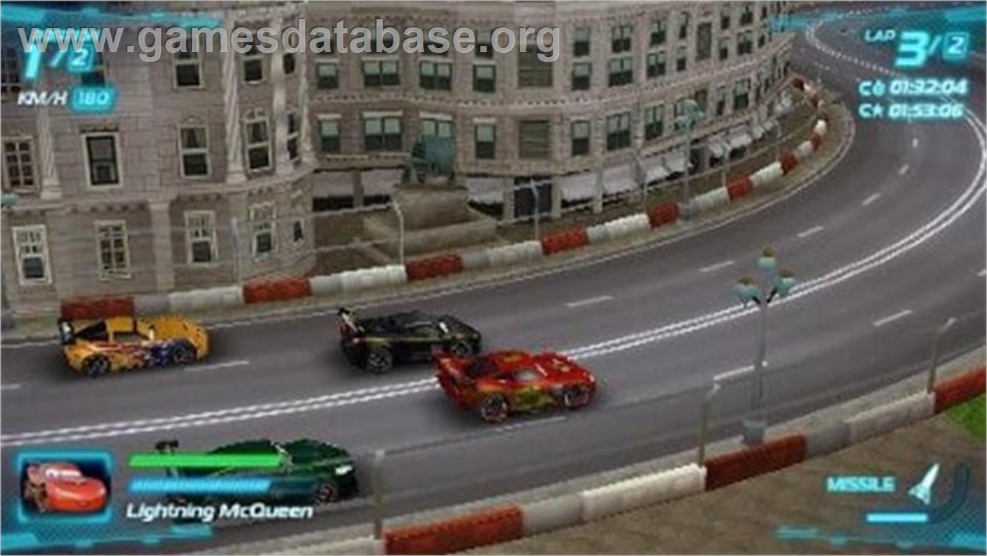 Cars 2 - Sony PSP - Artwork - In Game