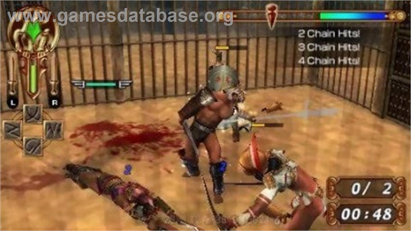Gladiator Begins - Sony PSP - Artwork - In Game