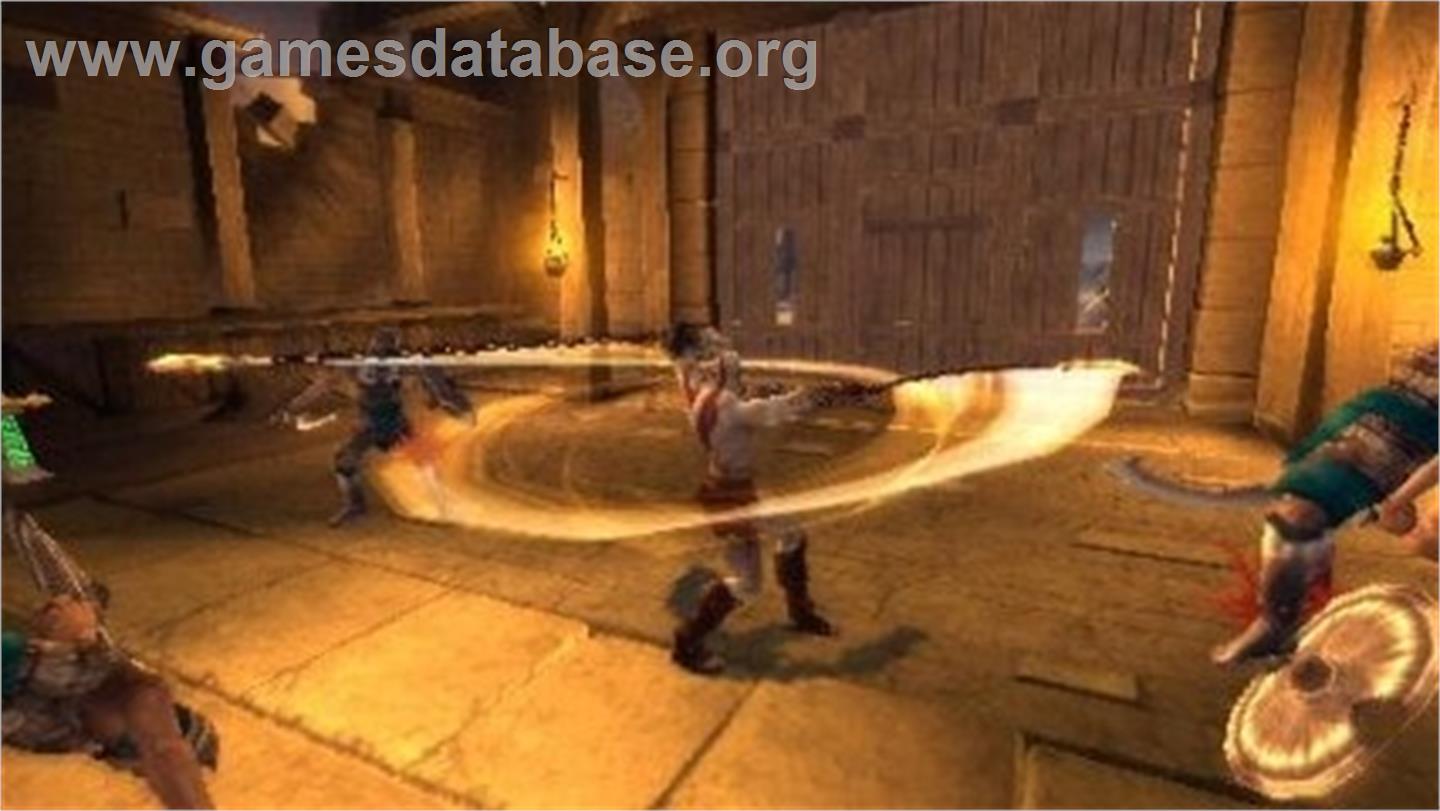 God Of War - Chains Of Olympus - Sony PSP - Artwork - In Game