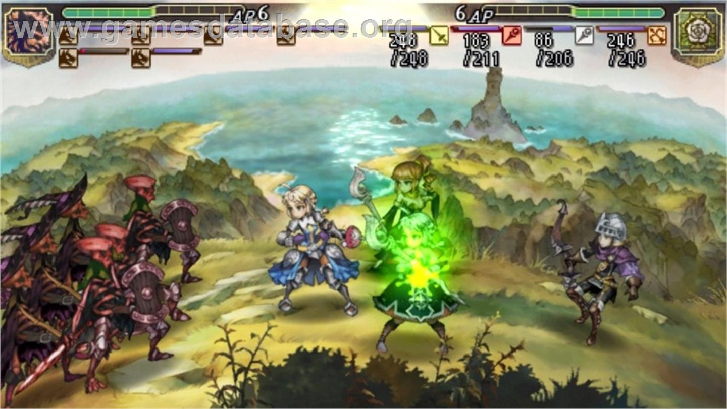 Grand Knights History - Sony PSP - Artwork - In Game