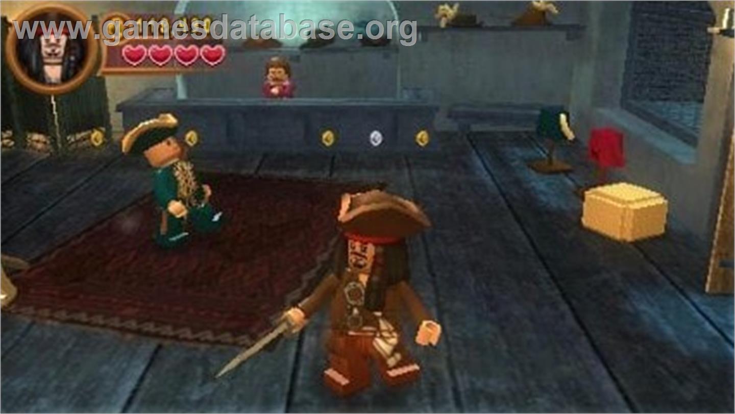 Lego Pirates Des Caraïbes - Le Jeu Vidéo - Sony PSP - Artwork - In Game