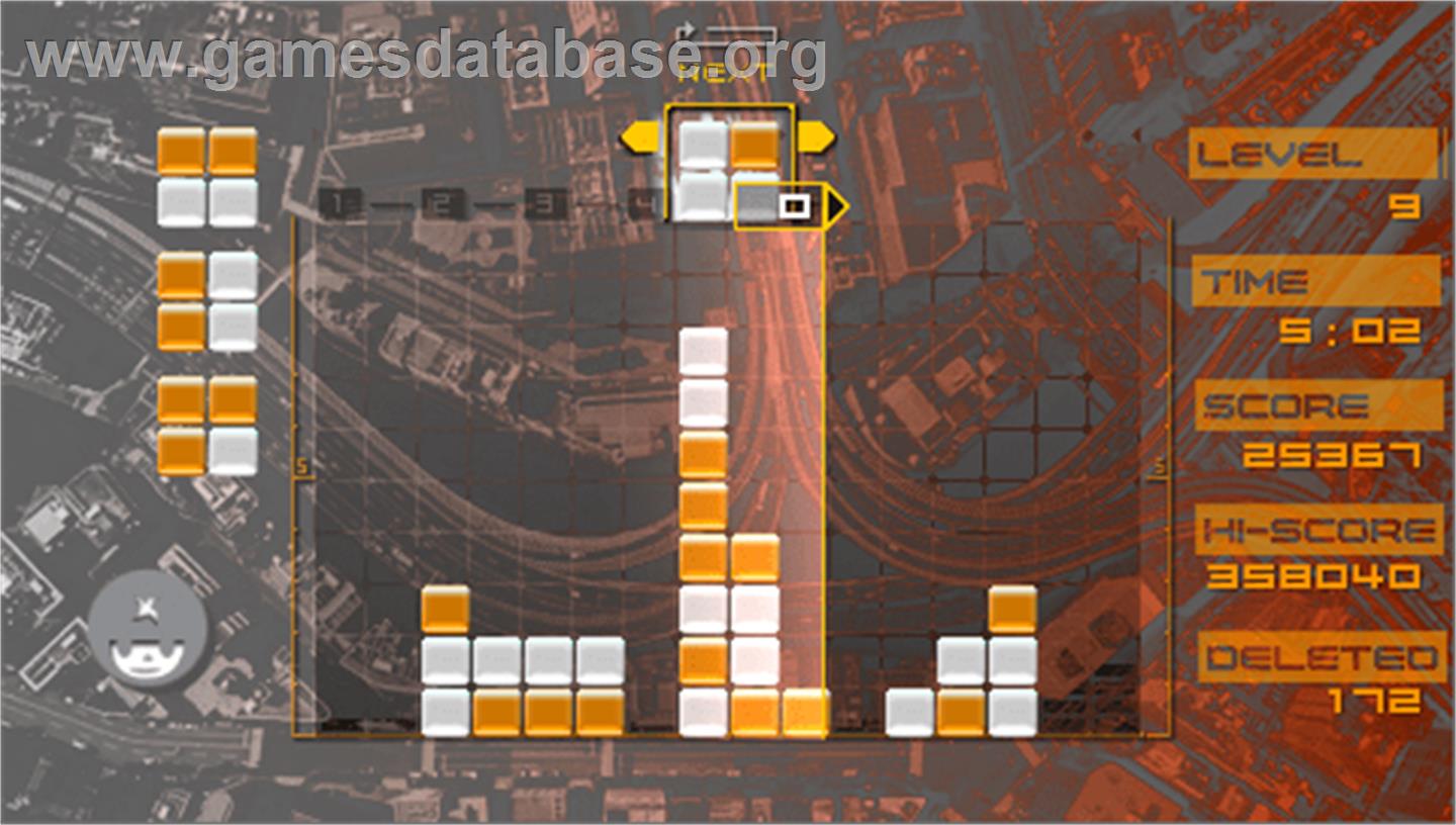 Lumines: Puzzle Fusion - Sony PSP - Artwork - In Game