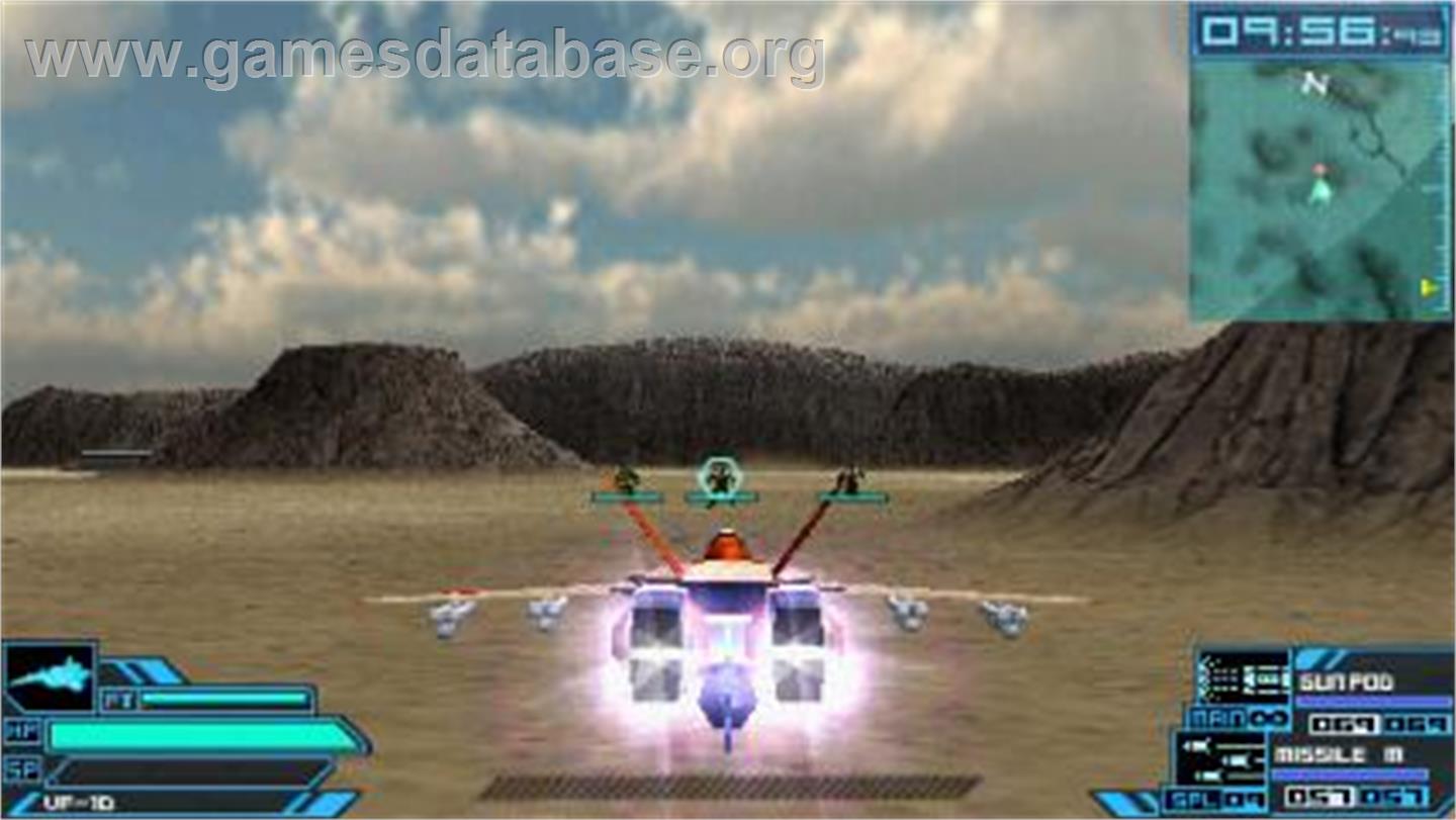 Macross Ace Frontier - Sony PSP - Artwork - In Game