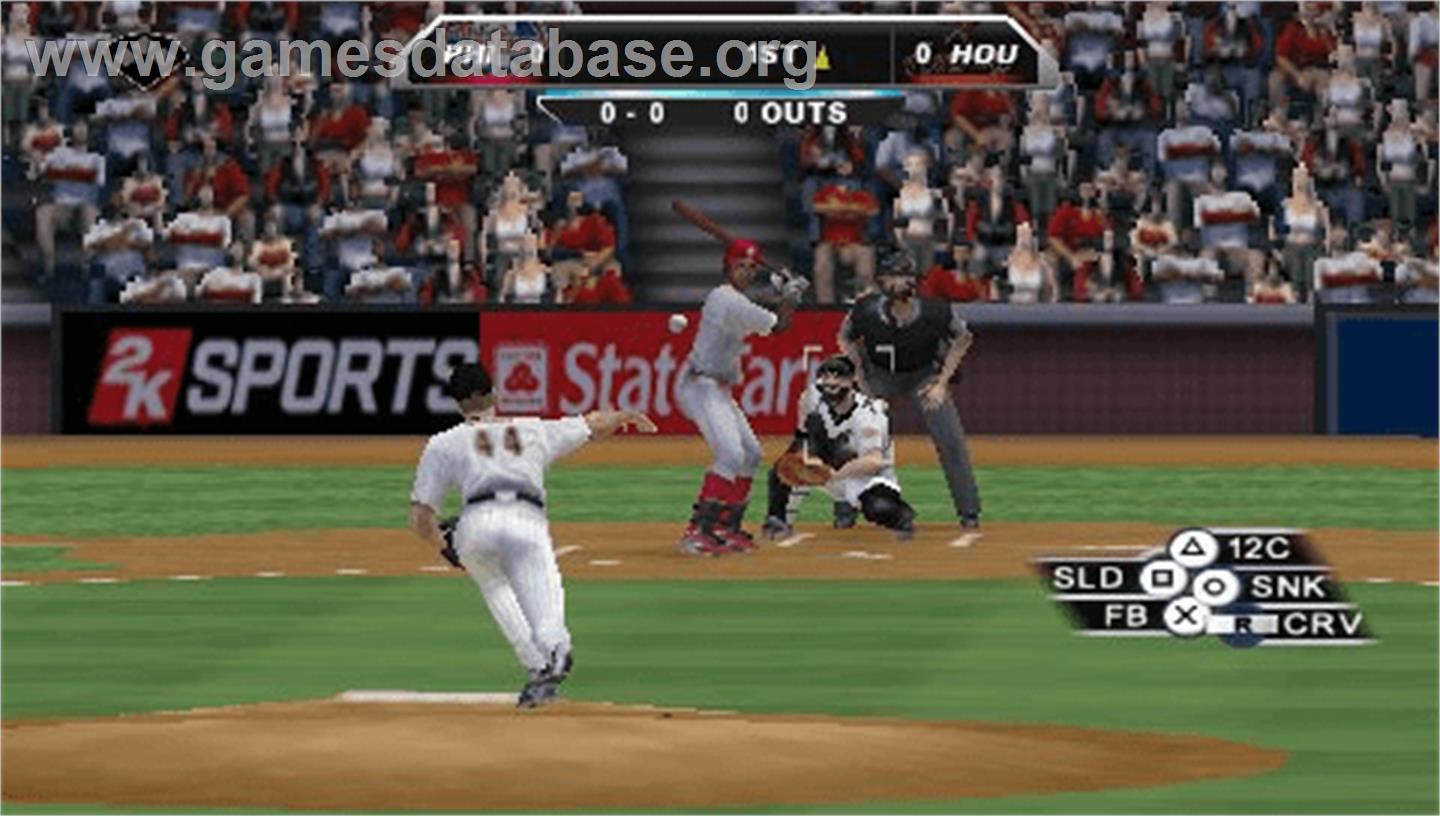 Major League Baseball 2K6 - Sony PSP - Artwork - In Game