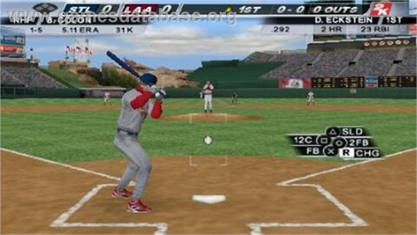 Major League Baseball 2k7 - Sony PSP - Artwork - In Game