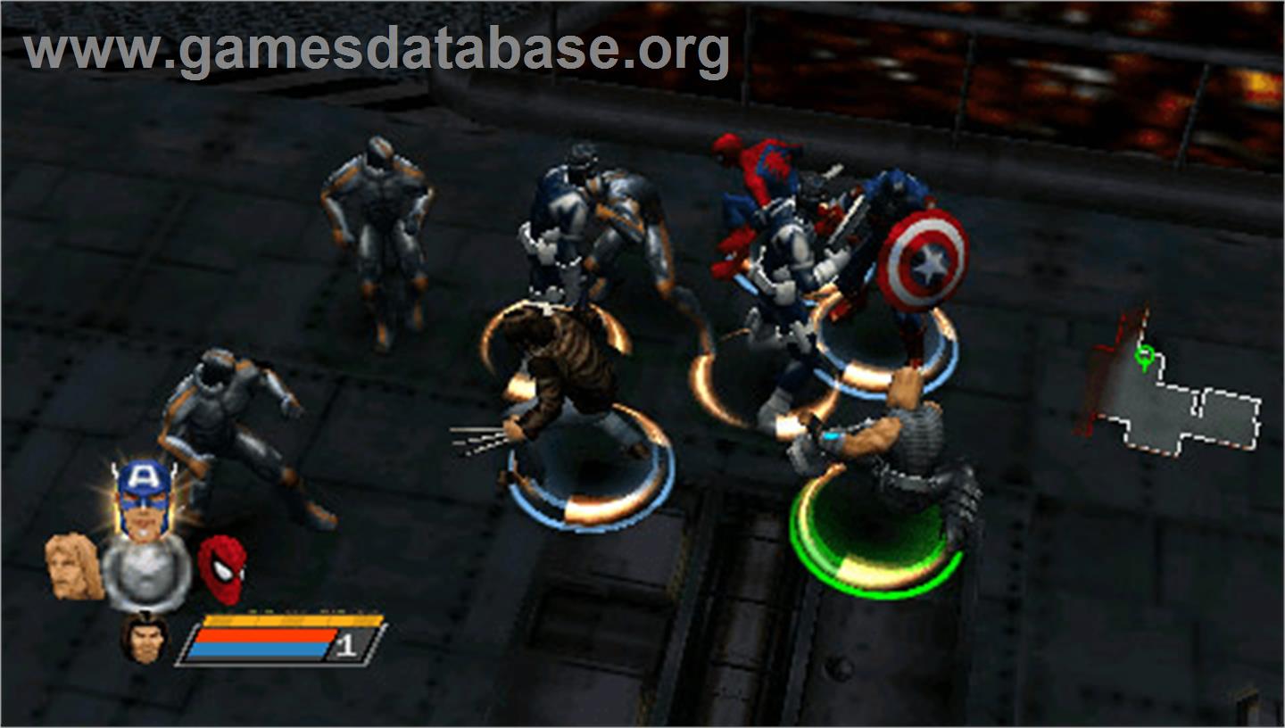 Marvel Ultimate Alliance - Sony PSP - Artwork - In Game