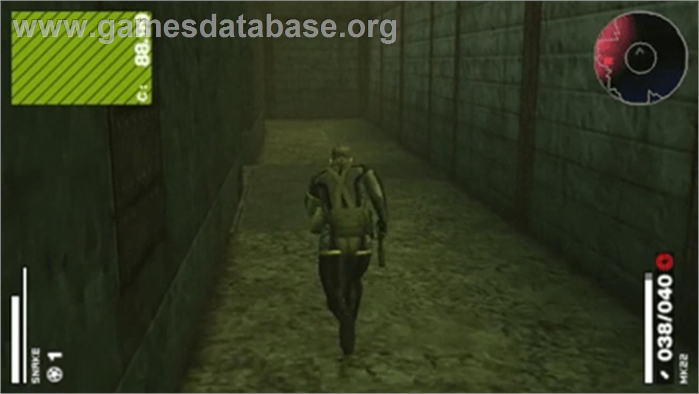 Metal Gear Solid: Portable Ops - Sony PSP - Artwork - In Game